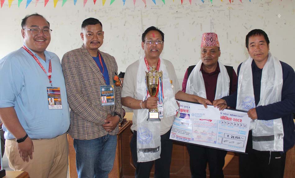 राष्ट्रिय बुद्धिचाल प्रतियोगिताको उपाधि बद्रीलाल नेपालीलाई