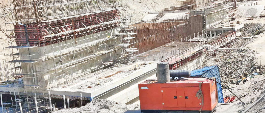 सुनकोशी–मरिण डाइभर्सन बहुउद्देश्यीय आयोजना ः ठेक्का तोडिएपछि निर्माणस्थल सुनसान