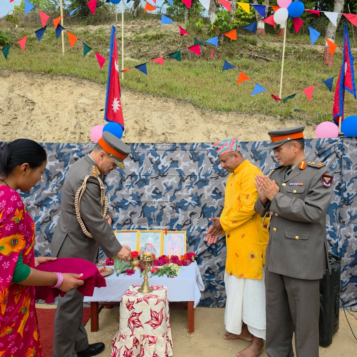 विभिन्न कार्यक्रम गर्दै सशस्त्र प्रहरी नं.७ गुल्म हलेसीको १६औँ स्थापना दिवस मनाइयो
